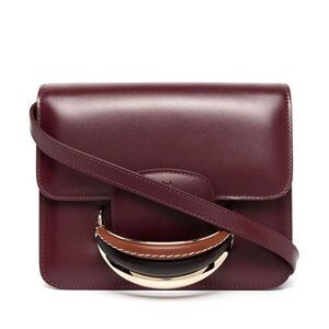 Chloe Kattie Crossbody Bag Burgundy